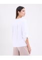 Blusa Para Mujer Manga 3/4 Color Blanco Marca Patprimo #30123493 de Patprimo