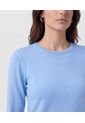 Saco De Punto Con Detalle De Botones En Puño   Para Mujer Azul Patprimo de Patprimo