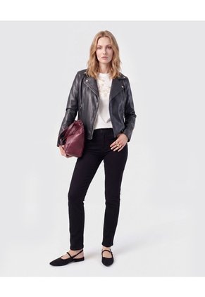 Camiseta Con Bordado Floral Para Mujer  Para Mujer Crema Patprimo