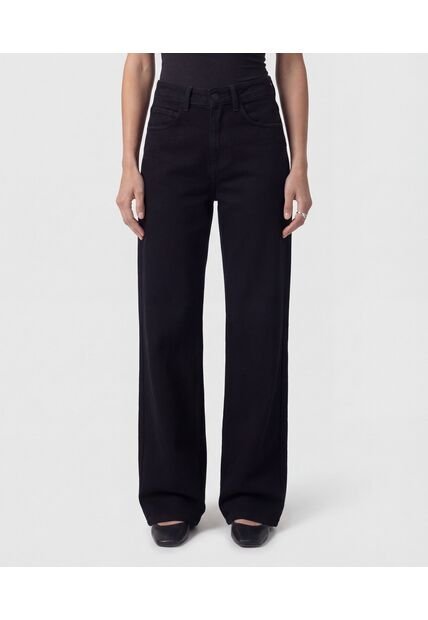 Jean  Para Mujer Wide-Leg Color Negro Marca Patprimo #30160513