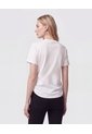 Camiseta Con Bordado Floral Para Mujer  Para Mujer Crema Patprimo de Patprimo