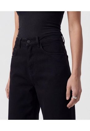 Jean  Para Mujer Wide-Leg Color Negro Marca Patprimo #30160513