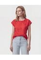 Blusa  Para Mujer Manga Corta Color Naranja Marca Patprimo #30127882 de Patprimo
