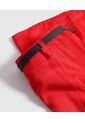 Falda Larga Con Cinturon   Para Mujer Rojo Patprimo de Patprimo