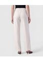 Pantalón Wide Leg Con Cordón   Para Mujer Blanco Patprimo de Patprimo