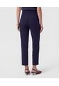Pantalón Clasico De Tiro Alto   Para Mujer Azul Patprimo de Patprimo