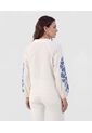 Blusa  Para Mujer Manga Larga Color Blanco Marca Patprimo #30128493 de Patprimo