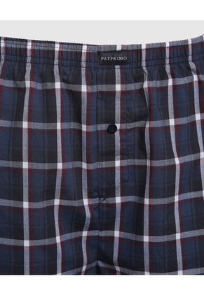 Boxer X1 Para Hombre Bragueta Amplio Color Azul Oscuro Marca Patprimo #44000482