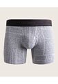 Boxer X1 Para Hombre Fleat Seamer Medio Color Gris Marca Patprimo #44000093 de Patprimo