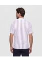 Polo  Manga Corta Con Cuello De Rib  Para Hombre Blanco Patprimo de Patprimo