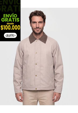 Chaqueta Cuello Pana Con Botones Hombre  Para Hombre Negro Patprimo Patprimo