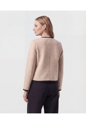 Chaqueta  Para Mujer Desestructurada Color Beige Marca Patprimo #30080615