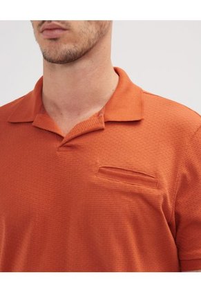 Polo Para Hombre Patprimo En Color Naranja #44112618