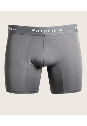 Boxer X3 Para Hombre Fleat Seamer Medio Color Gris Marca Patprimo #44000373