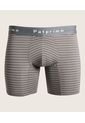 Boxer X3 Para Hombre Fleat Seamer Medio Color Gris Marca Patprimo #44000373 de Patprimo
