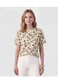 Camiseta  Para Mujer Manga Corta Moda Color Amarillo Marca Patprimo #30097856 de Patprimo