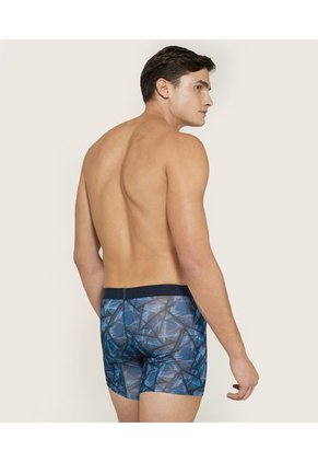 Boxer X1 Para Hombre Fleat Seamer Medio Color Azul Oscuro Marca Patprimo #44000340