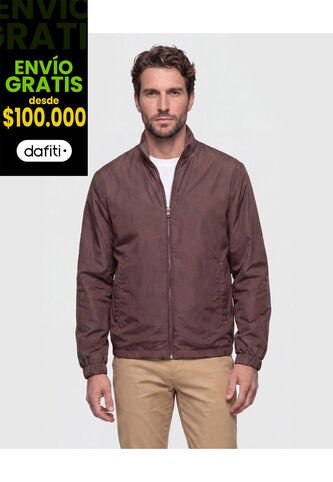 Chaqueta Doble Faz Con Cuello Alto Hombre  Para Hombre Negro Patprimo Patprimo
