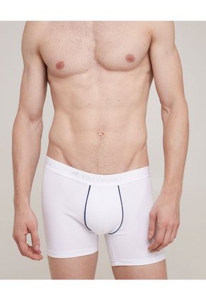 Boxer X2 Para Hombre Filete Medio Color Blanco Marca Patprimo #44000316