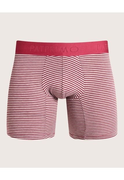 Boxer X1 Para Hombre Filete Medio Color Vino Marca Patprimo #44000409
