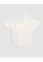 Blusa Con Botones En Hombro  Curvy  Para Mujer Blanco Patprimo de Patprimo