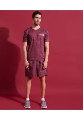 Camiseta Para Hombre Manga Corta Color Vino Marca Patprimo #44090780