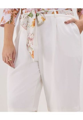 Bermuda Para Mujer Color Blanco Marca Patprimo #14100132