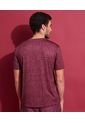 Camiseta Para Hombre Manga Corta Color Vino Marca Patprimo #44090780 de Patprimo