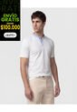 Polo Con Cuello Neru Y Pechera   Para Hombre Blanco Patprimo de Patprimo