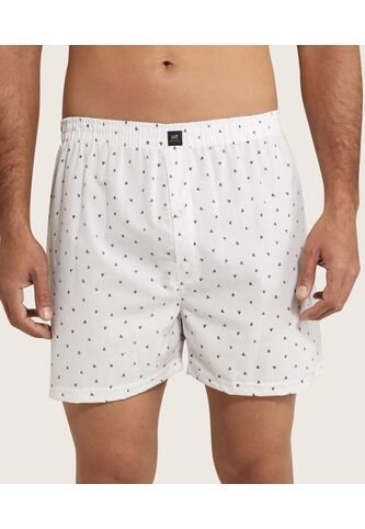 Boxer X2 Para Hombre Bragueta Amplio Color Blanco Marca Patprimo #44000326 Patprimo