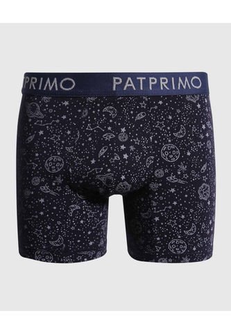 Boxer Para Niño Filete Medio Color Azul  Marca Patprimo #63000061 Patprimo