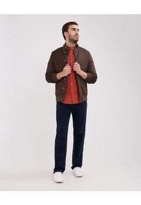 Camisa Para Hombre Manga Corta Sin Bolsillo Color Rojo  Marca Patprimo #44013032