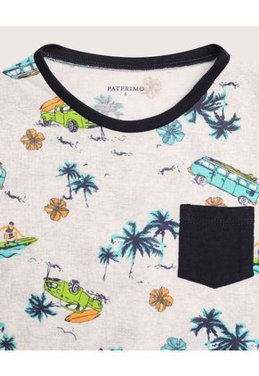 Pijama Para Niño M/C P/C Color Negro Marca Patprimo #66040051