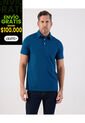 Polo De Rayas Con Bolsillo   Para Hombre Azul Patprimo de Patprimo