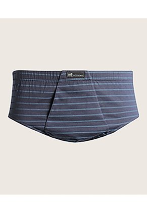 Calzoncillo Estampado Clásico En Algodón X1 Para Hombre Azul Patprimo