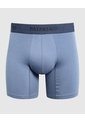 Bóxer Medio En Tono Sólido  X1 Para Hombre Azul Patprimo de Patprimo