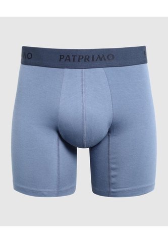 Bóxer Medio En Tono Sólido  X1 Para Hombre Azul Patprimo Patprimo
