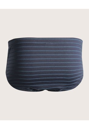 Calzoncillo Estampado Clásico En Algodón X1 Para Hombre Azul Patprimo