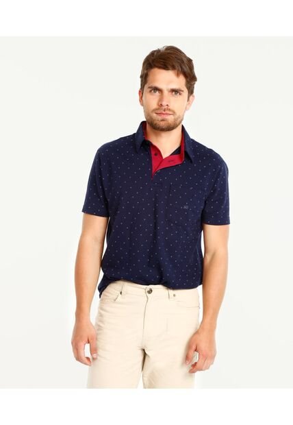 Polo Estampada Cuello Duro Surtido  Para Hombre Surtido Patprimo