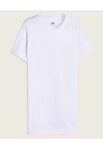 Camiseta Interior Para Niño Interior M/C Lisa C/R Color Blanco Marca Patprimo #59202Tp Patprimo