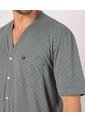 Conjunto De Pijama Estampada   Para Hombre Gris Patprimo de Patprimo