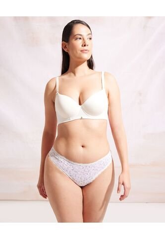 Panty Para Mujer Tanga Color Blanco Marca Patprimo #30800021 Patprimo