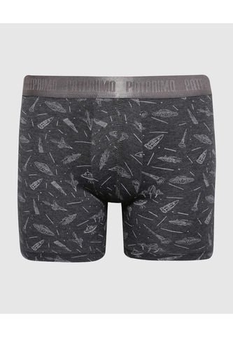 Boxer Para Niño Fleat Seamer Medio Color Gris  Marca Patprimo #66000109 Patprimo
