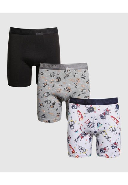 Boxer Para Niño Filete Medio Color Surtido Marca Patprimo #63000072