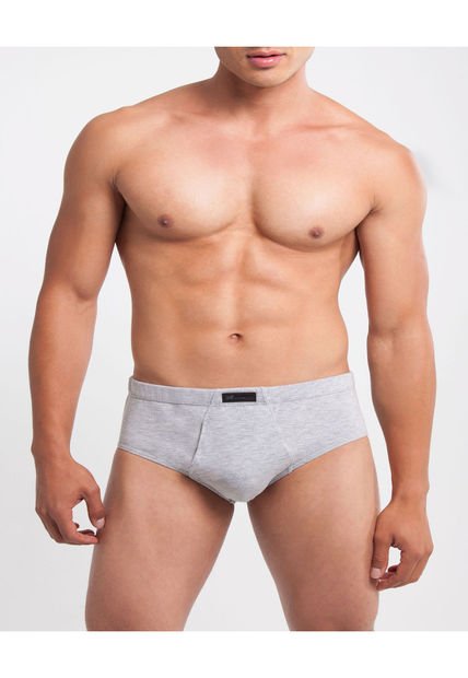 Pantalóncillo Para Hombre Clasico Color Gris  Marca Patprimo #10040