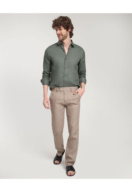 Pantalón Para Hombre Chino Color Café  Marca Patprimo #44071065