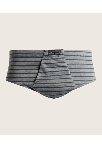 Pantalóncillo Para Hombre Clasico Color Gris  Marca Patprimo #44000428