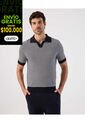 Polo  Para Hombre Cuello Maquina Sin Bolsillo Color Azul Marca Patprimo #44112787 de Patprimo