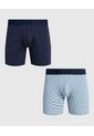 Set X2 Bóxers Medios Con Estampado Para Hombre X2 Para Hombre Negro Patprimo de Patprimo