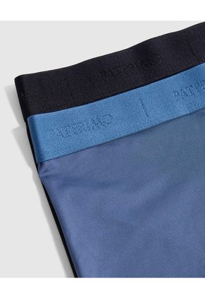 Pack X2 Bóxer Para Hombre Con Copa Anatómica X2 Para Hombre Negro Patprimo